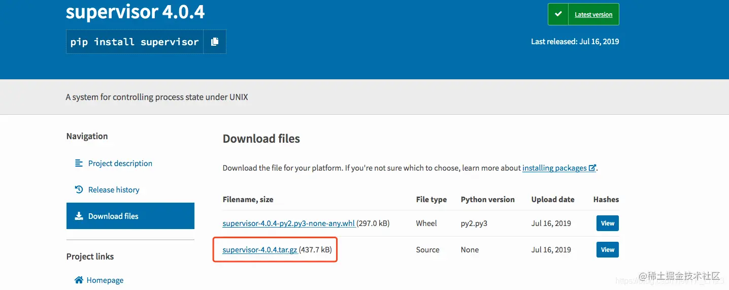 Supervisor的安装与部署1