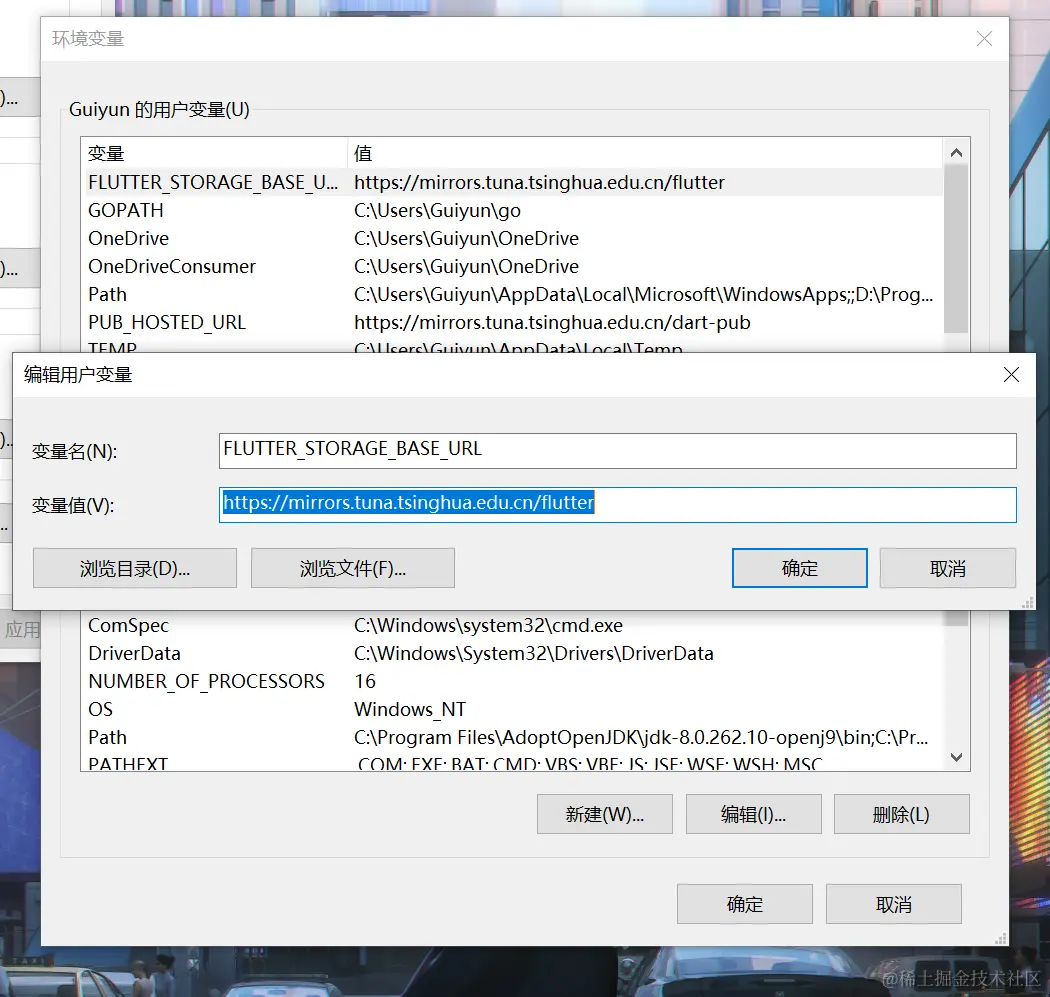 Window10添加Flutter镜像-0