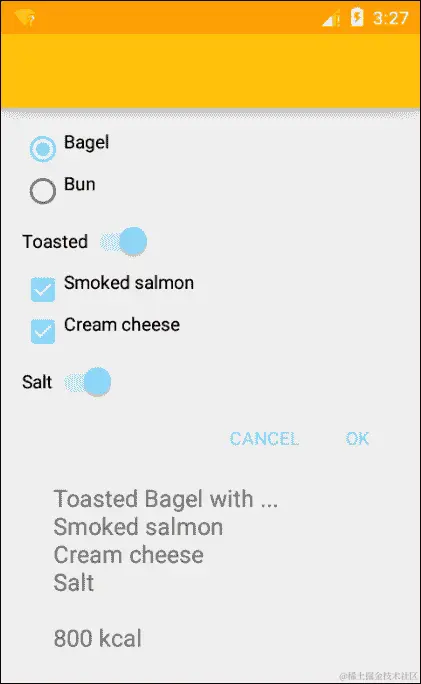 将模式连接到 UI