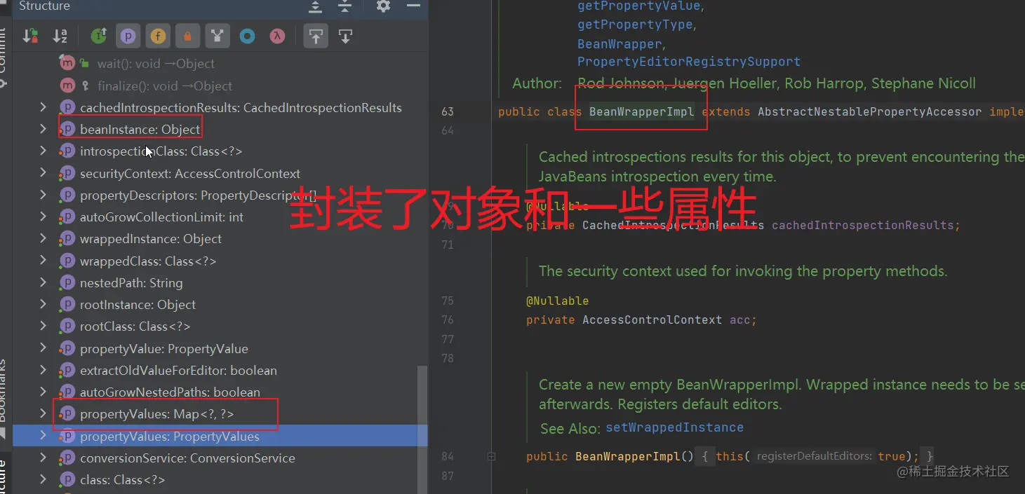 BeanWrapper实现类