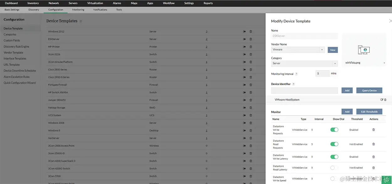 实时网络发现-ManageEngine OpManager