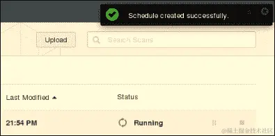 运行漏洞扫描器