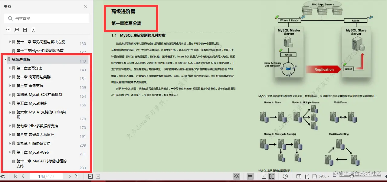 阿里进阶专用：Mycat权威指南，不怕从零开始，只怕从未启程