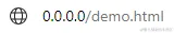 公网ip为0.0.0.0，/usr/share/nginx/html目录下的demo.html