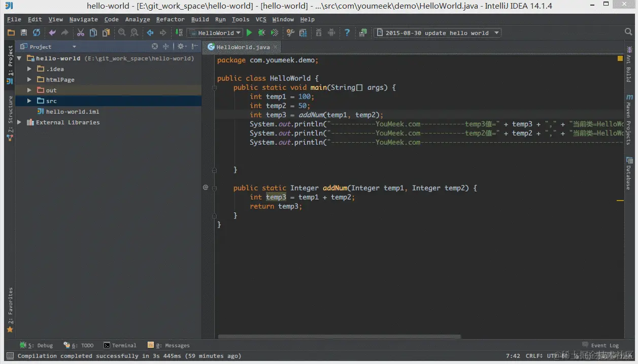 IntelliJ IDEA 教程设置讲解