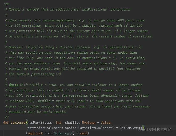 coalesce源码截图