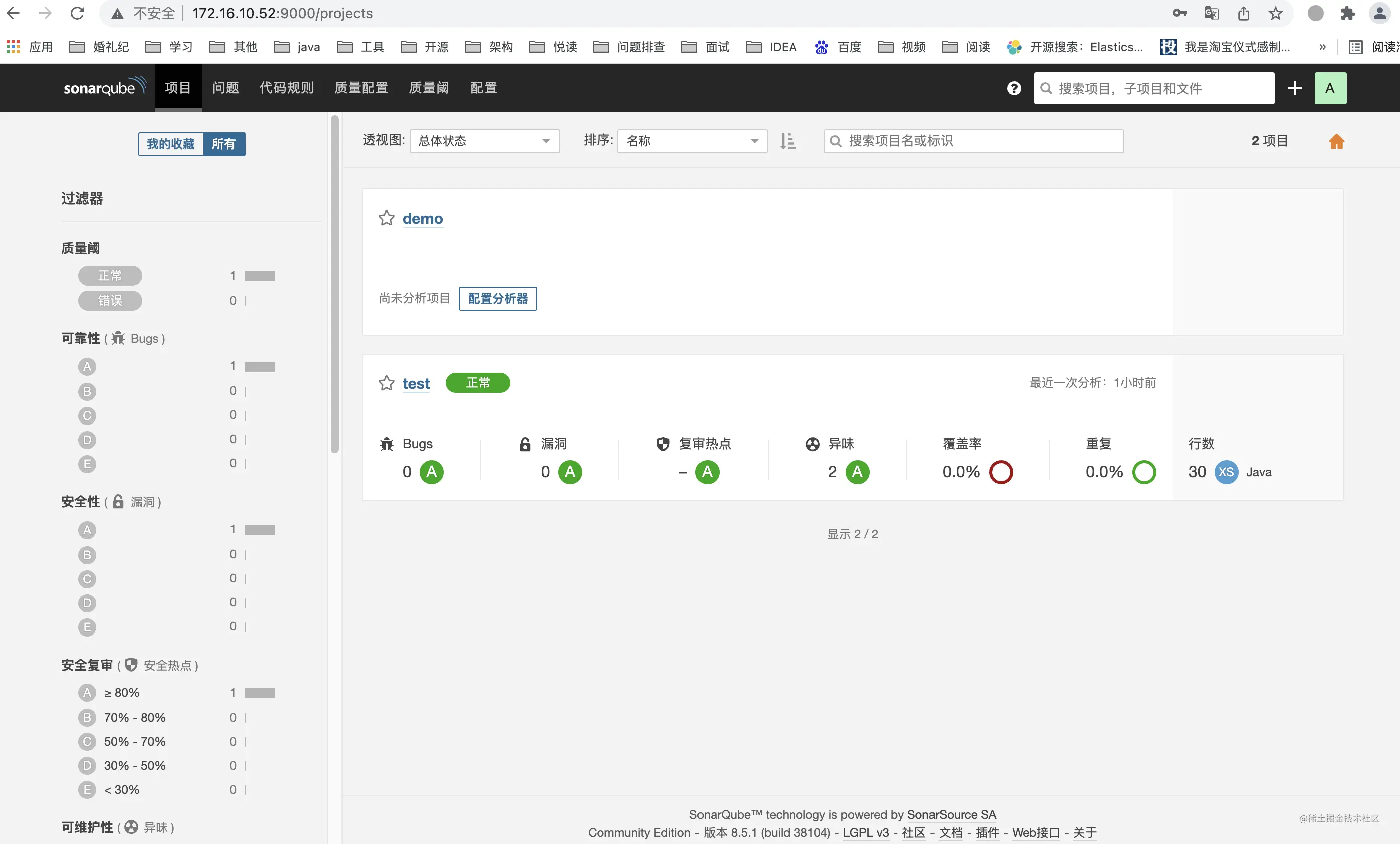 GitLab关联SonarQube实现CI/CD代码扫