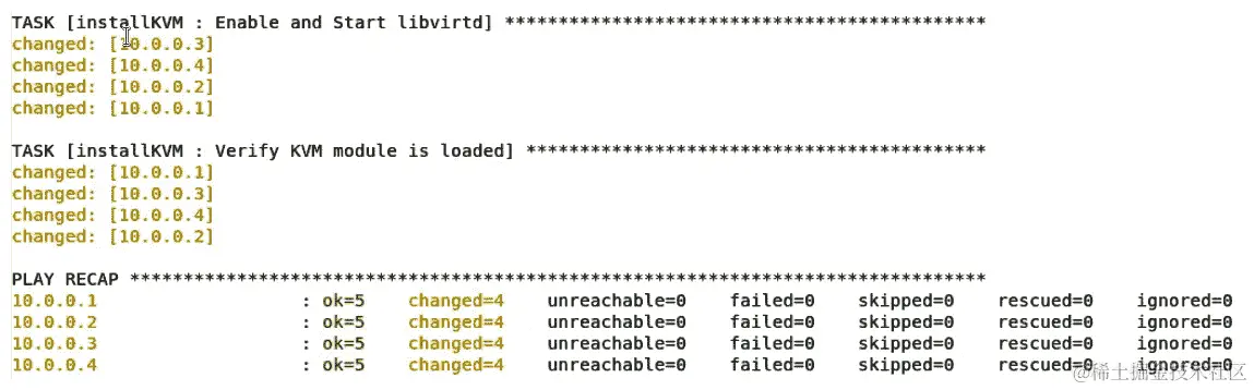 图 11.27 - Ansible playbook 报告