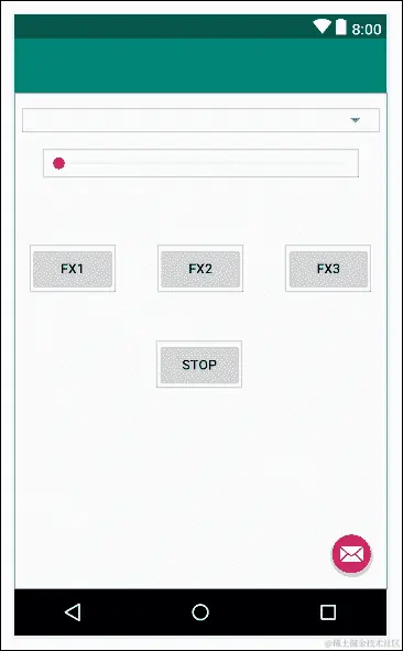 布局声音演示 UI