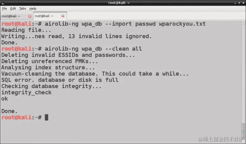 使用 Aircrack-ng 破解 WPA