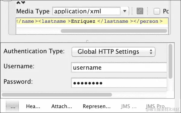 通过提供用户凭据进行基本认证