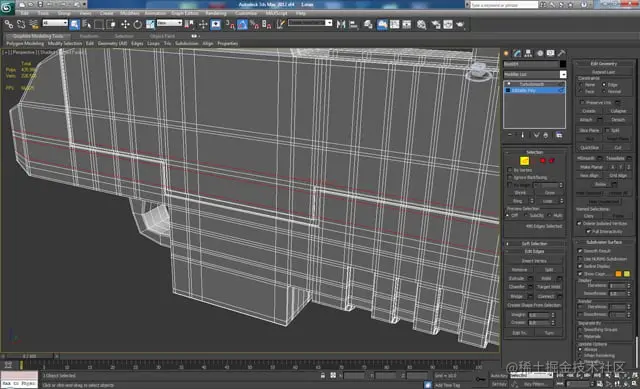 3D 工作室最大建模教程未来派螺栓枪