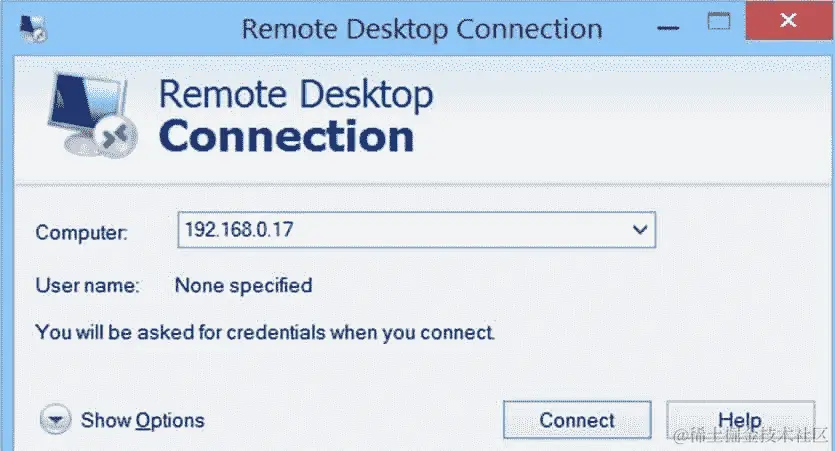 使用 Windows 远程桌面
