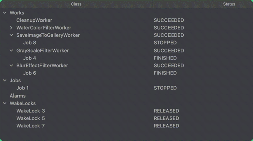 △ 使用应用检查器面板的图表视图