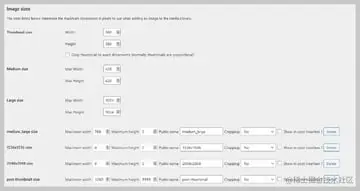 Updated Media Settings