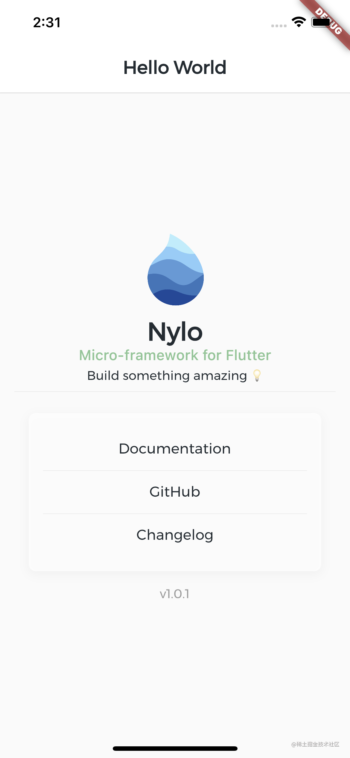 Nylo Guide To Use Of Flutter, The First Microframe - Moment For Technology