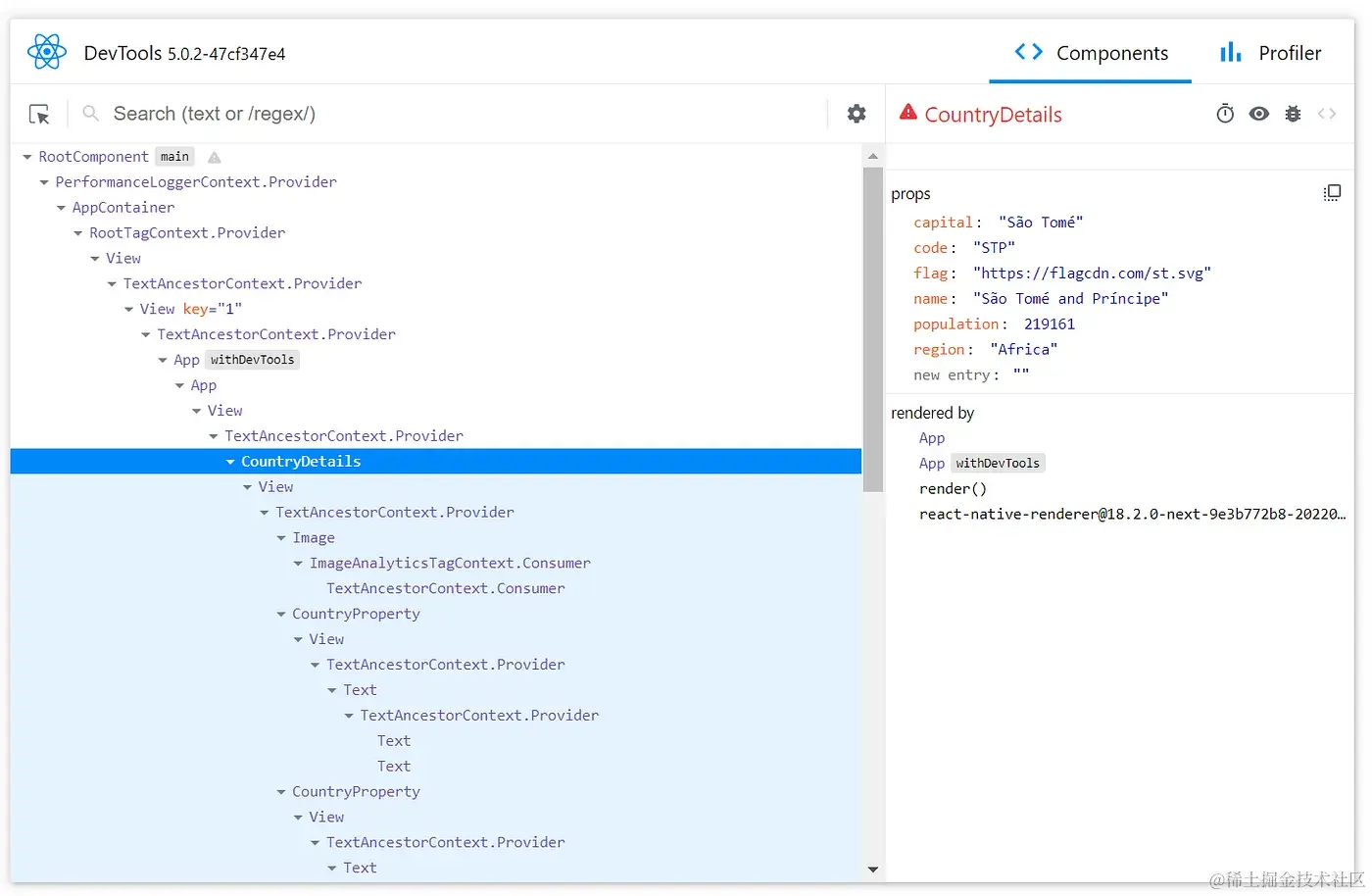 React DevTools