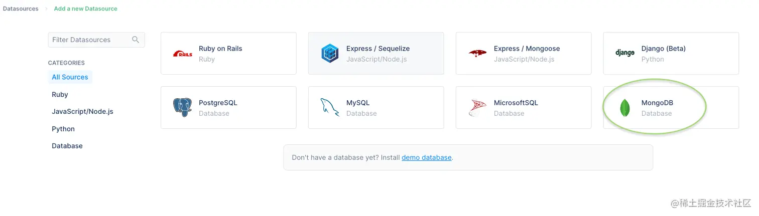 How to build a MongoDB admin panel