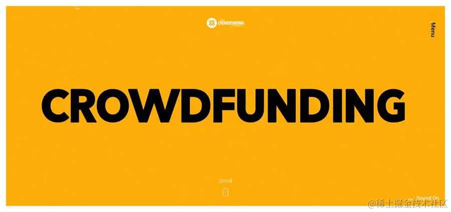 The Crowdfunding Formula Sticky Vertical Navigation Web Design Inspiration