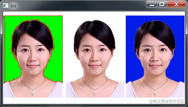 Python OpenCV 修改一寸照片底色，图像处理取经之旅第 20 天