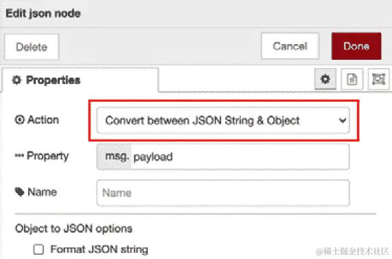 图 7.10 - 检查 Action 属性