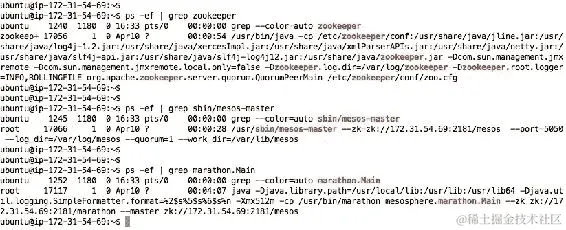 作为服务运行的 Mesos、Marathon 和 ZooKeeper