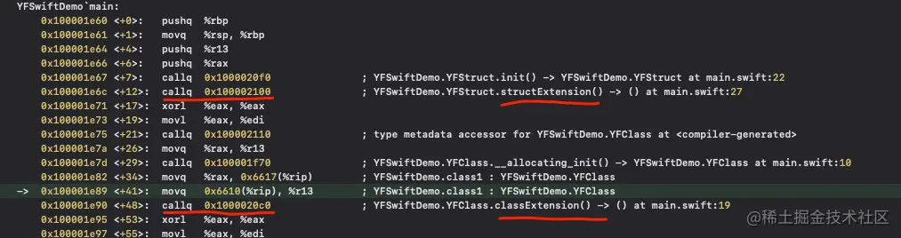 extension方法调用