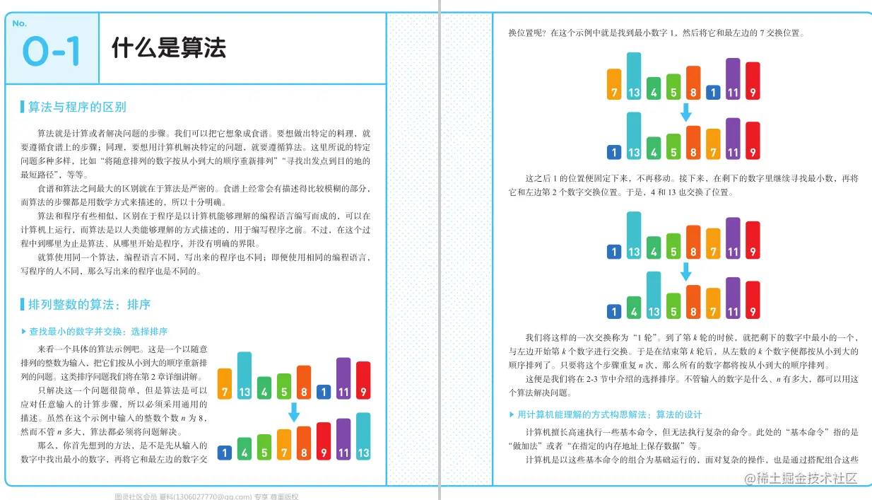 每日一书推荐《我的第一本算法书》高清PDF，最简单通俗易懂