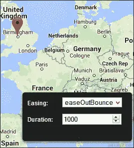 动画化谷歌地图标记