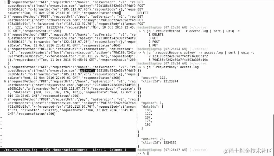 JSON jamming in the new age