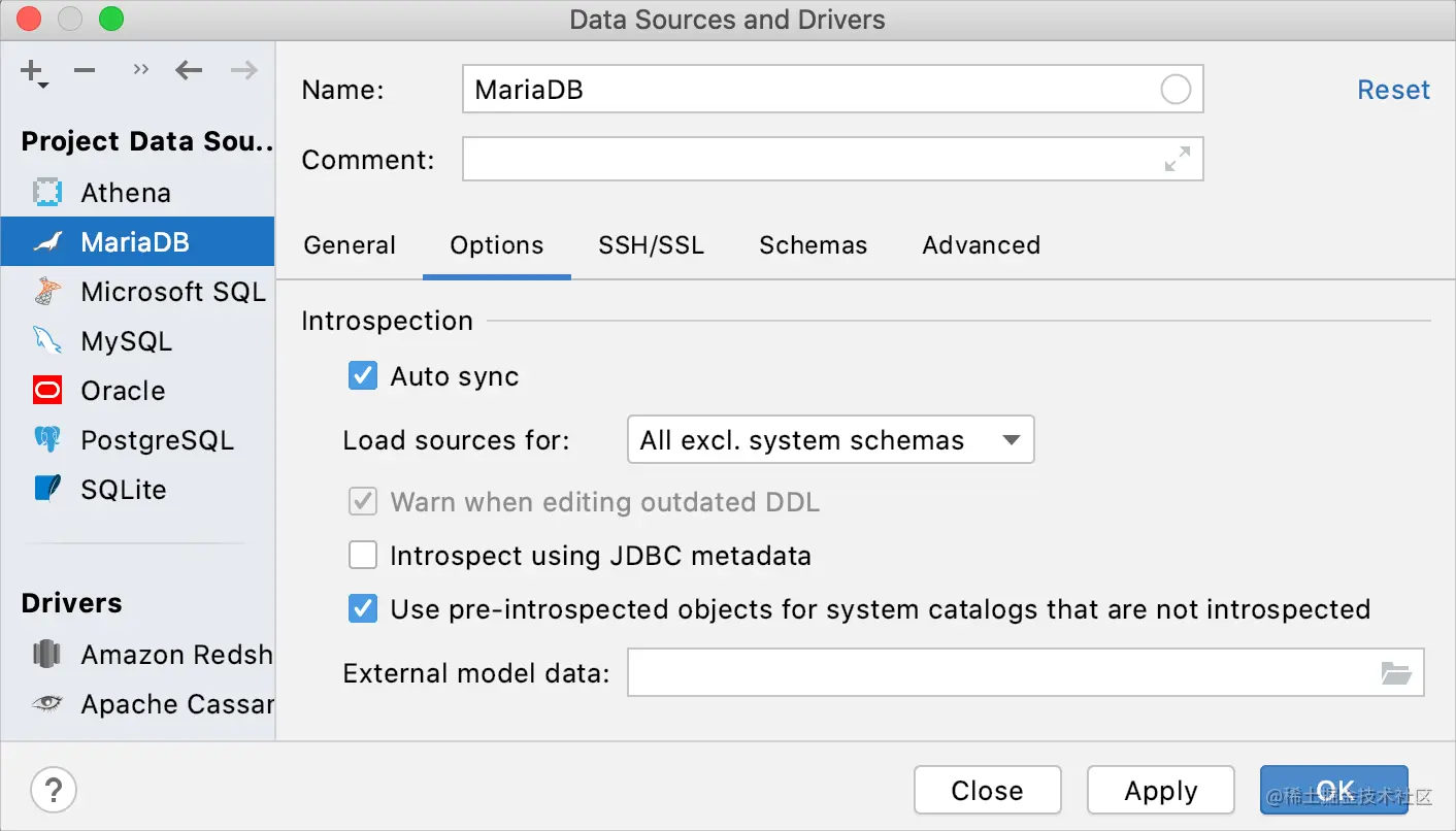 刷新数据库状态