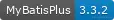 MyBatis-Plus Version badge