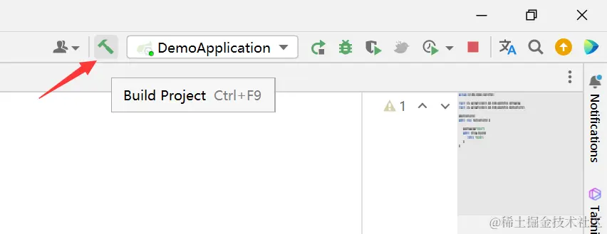 Ctrl+F9快速构建项目测试
