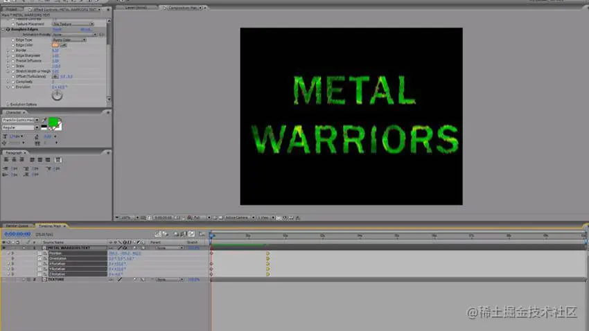 How to Create 3D Sci-Fi Metallic Typography