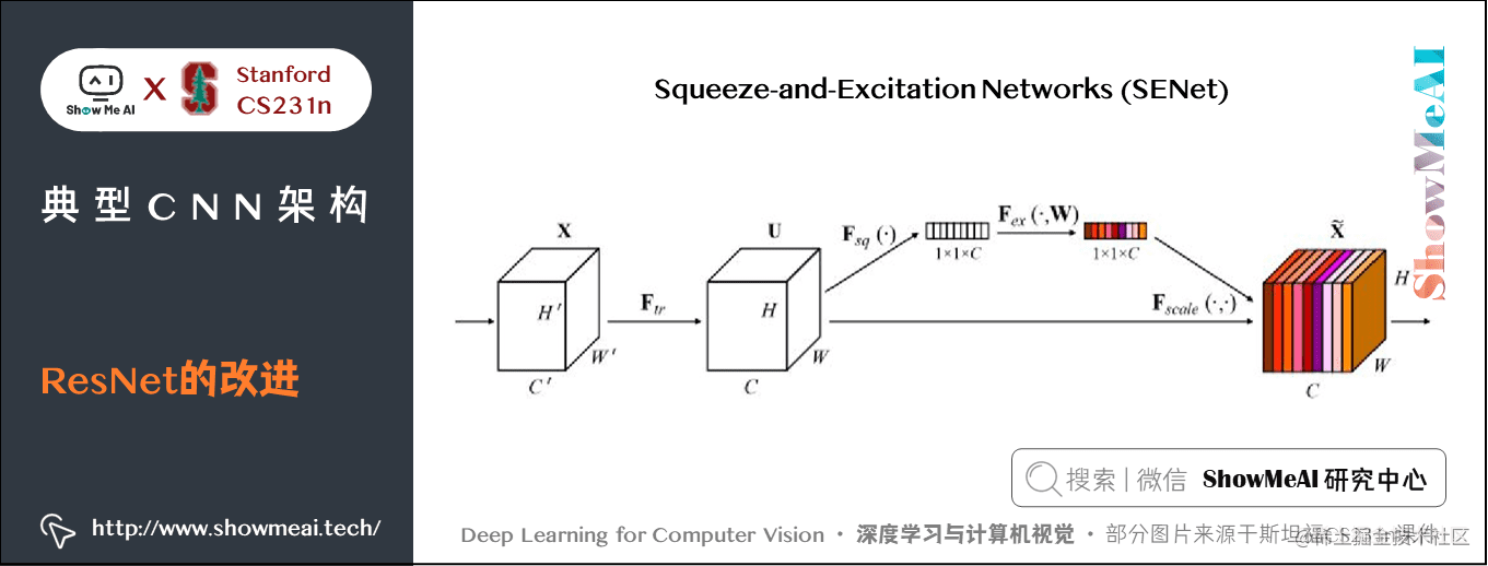Squeeze-and-Excitation Networks (SENet); ResNet 的改进