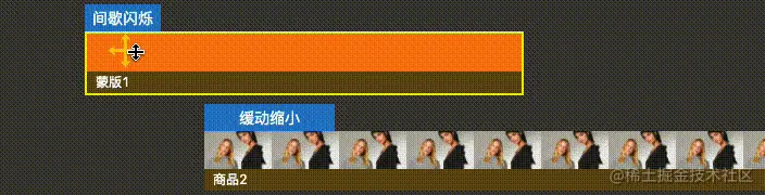 上下移动