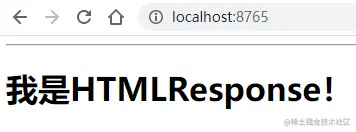 HTMLResponse