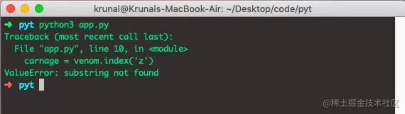 More Examples on String Index Method
