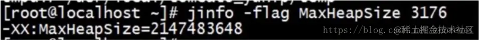 查看最大内存