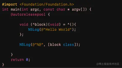 block没有访问任何变量
