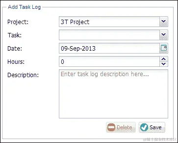 任务日志工作流程和布局