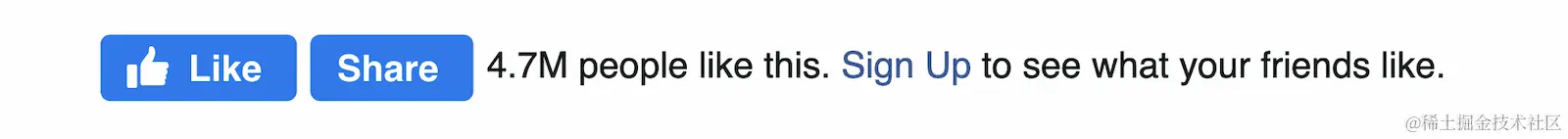 Facebook“赞”按钮