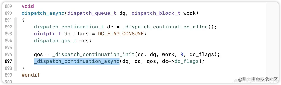 dispatch_async