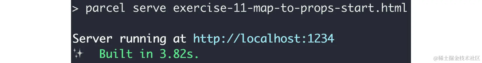 图 10.36：npm run Exercise80 的输出