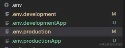 新增一个环境变量文件：.env.productionApp