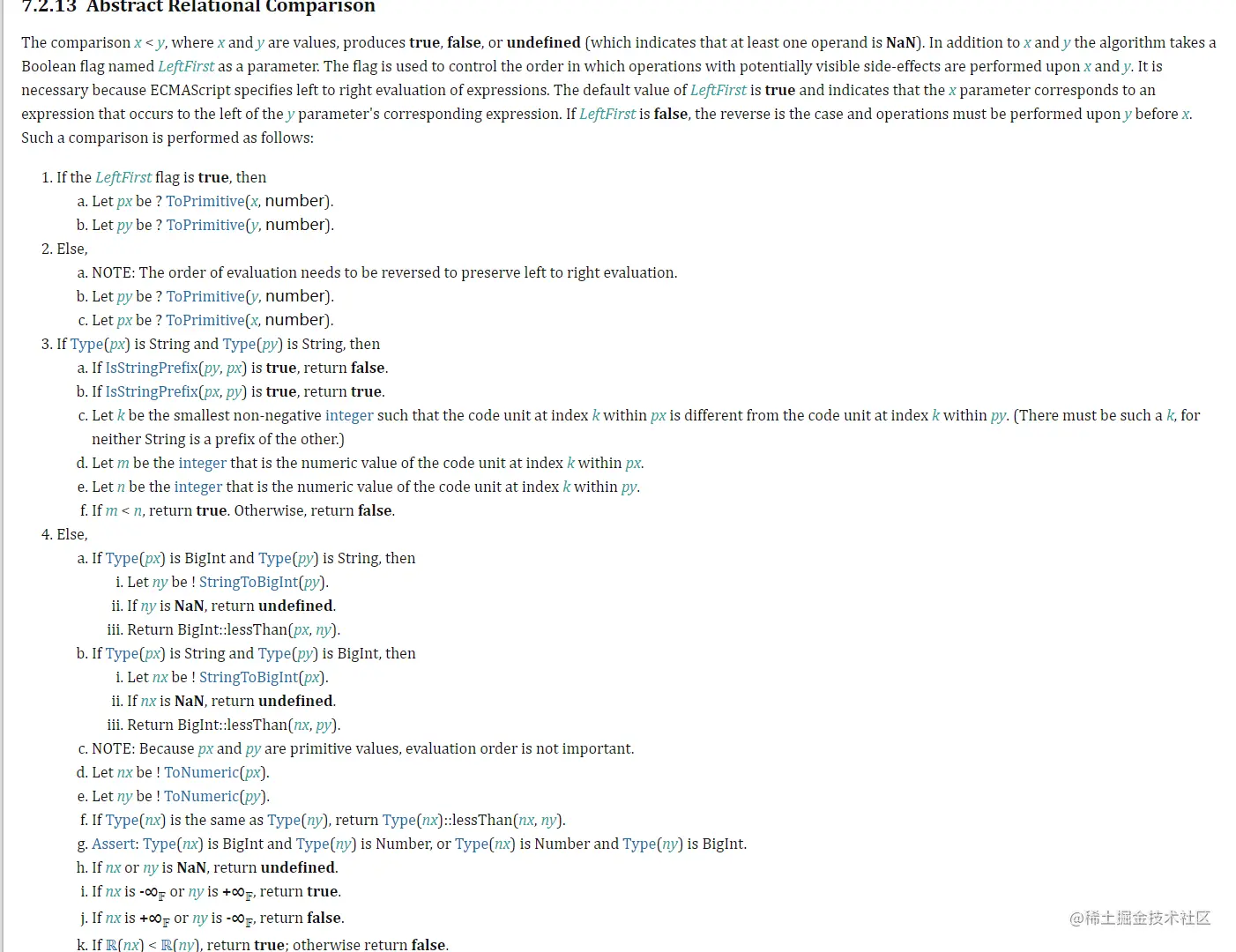 Abstract Relational Comparison