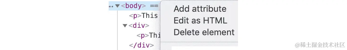 图 1.10：编辑 HTML 主体元素