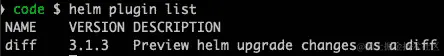 图 9.22 - Helm 插件列表