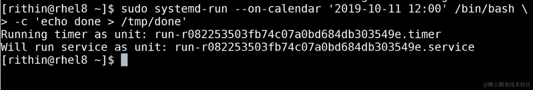 通过提供事件时间运行非重复性计划任务。