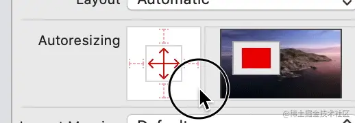UIViewAutoresizingFlexibleWidth | UIViewAutoresizingFlexibleHeight | UIViewAutoresizingFlexibleLeftMargin | UIViewAutoresizingFlexibleRightMargin | UIViewAutoresizingFlexibleTopMargin | UIViewAutoresizingFlexibleBottom.gif